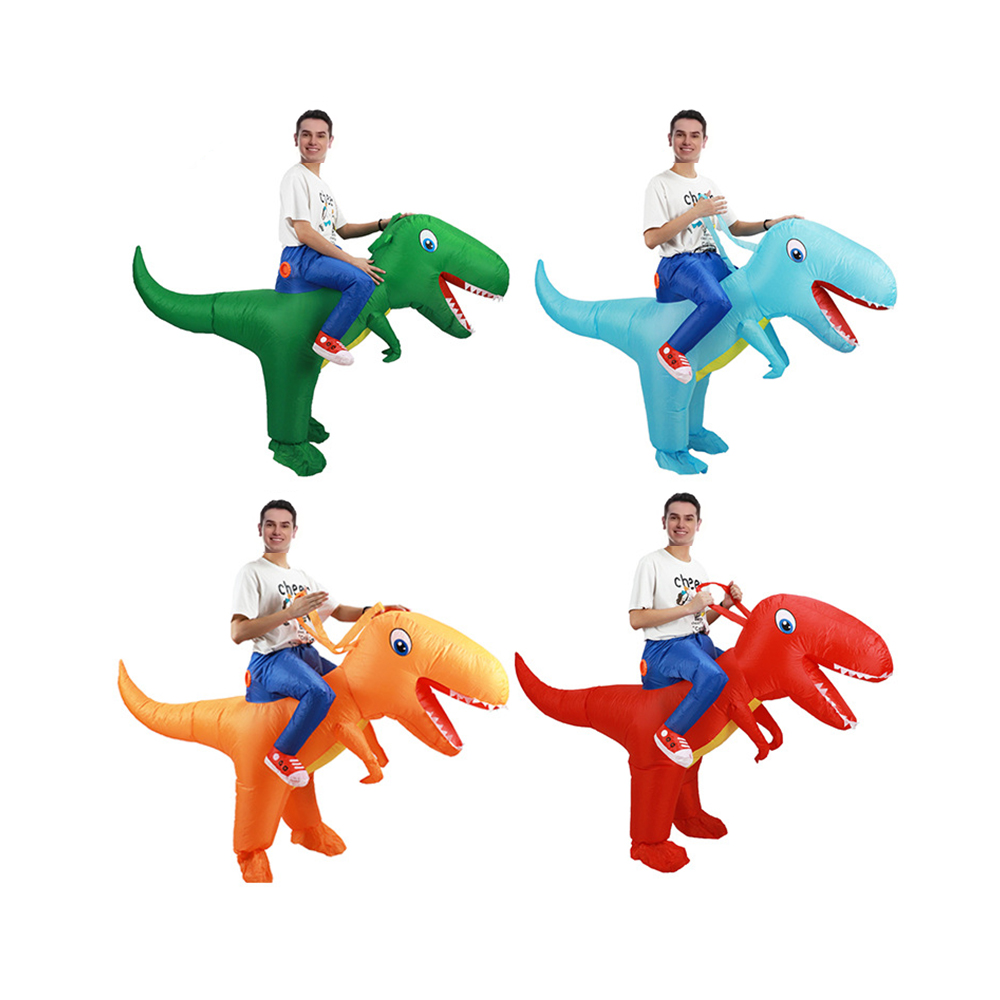 Inflatable Dinosaur Costume Adult - AdultHot الاطفال الأخضر ديناصور قابل للنفخ