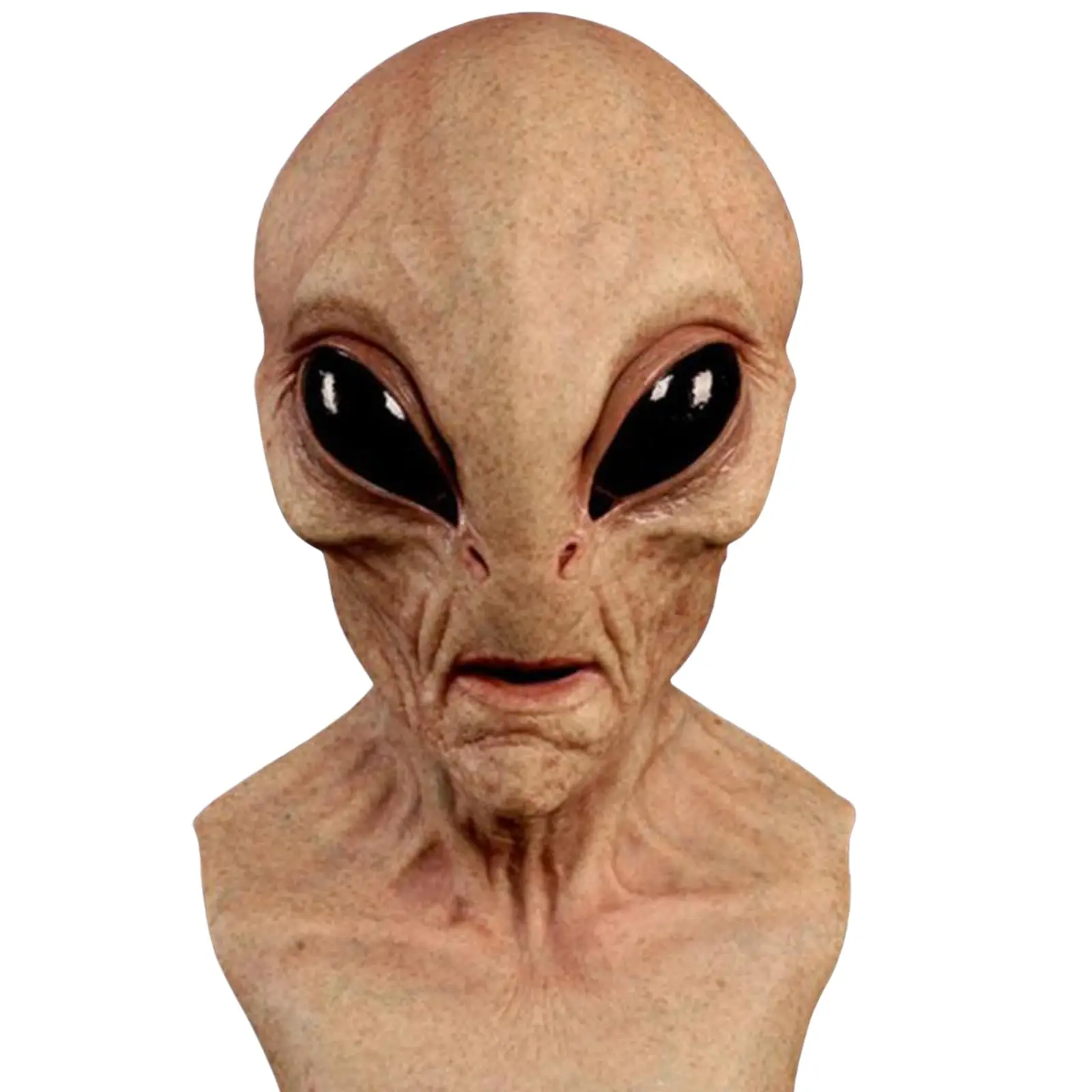 Latex Alien Mask Realistic - قناع هالوين على شكل كائن فضائي