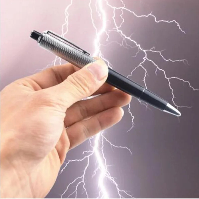 Shock Pen Prank Toy - 11L@1 قطعة قلم كهربائي مبتكر للإبهار،