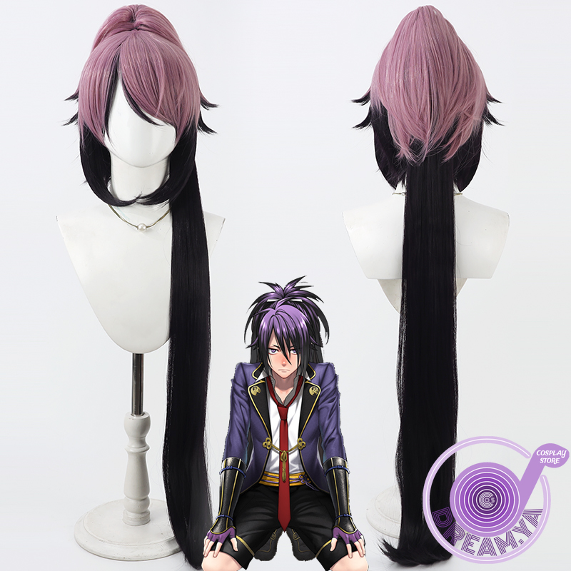 Anime Cosplay Wig Heat Resistant - Fudou Yukimitsu شعر مستعار تأثيري Touken