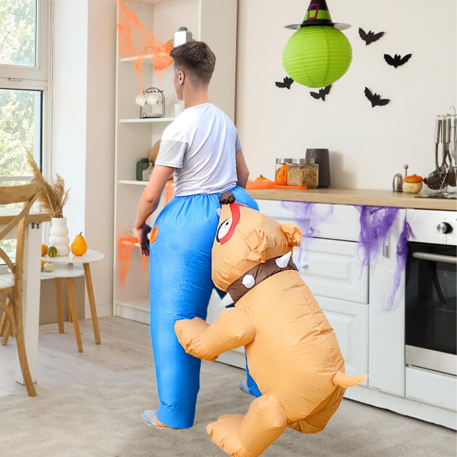 Inflatable Dinosaur Costume Adult - زي الهالوين القابل للنفخ لمهرجان كرنفال