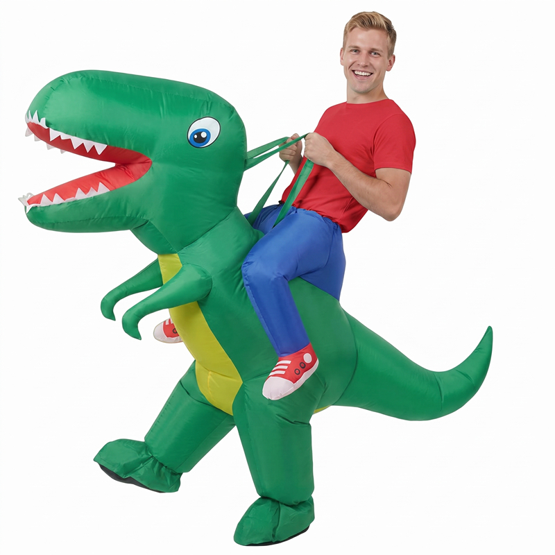 زي ديناصور تي ريكس قابل للنفخ  - مراجعة Inflatable Dinosaur Costume Adult وسعره