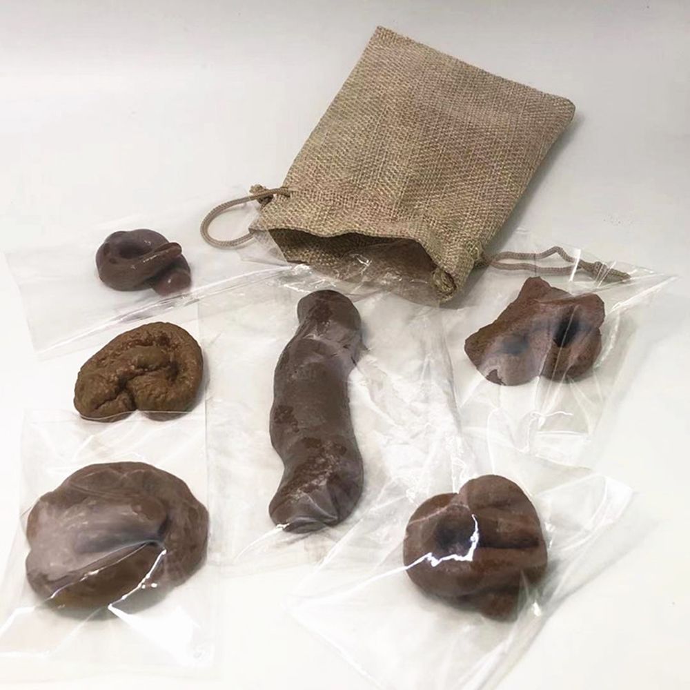 6 قطعة أداة نكتة إسحق كذبة عطل - مراجعة Fake Poop Gag Gift وسعره