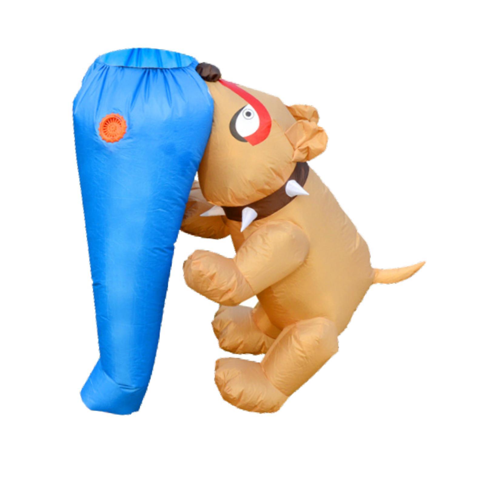 زي الهالوين القابل للنفخ لمهرج - مراجعة Inflatable Dinosaur Costume Adult وسعره